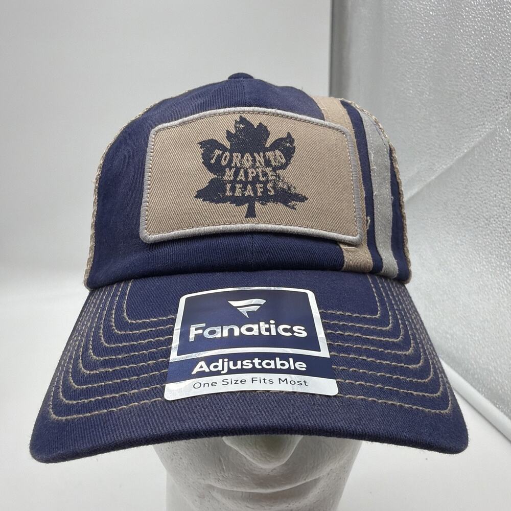 Toronto Maple leafs Fanatics Original SnapBack Hat Cap, Vintage Distressed Style